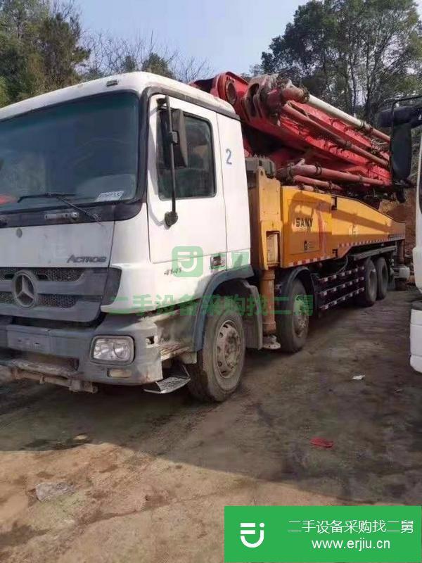 浙江出售二手三一52米泵車
