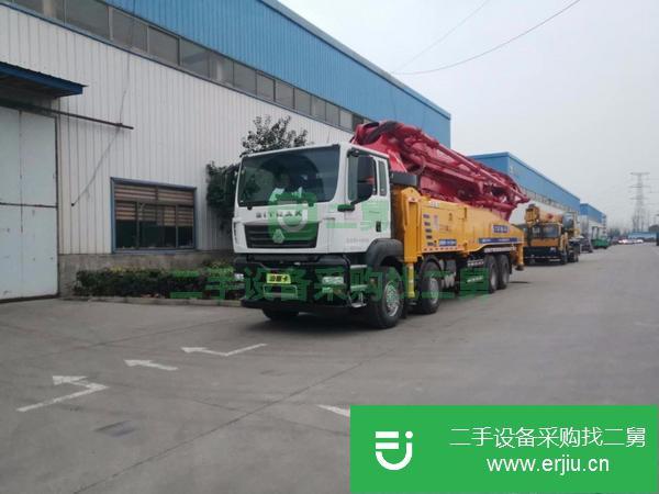 山東出售二手的混凝土泵車