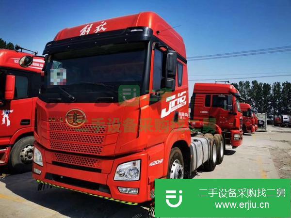 山東出售二手解放J6P牽引車