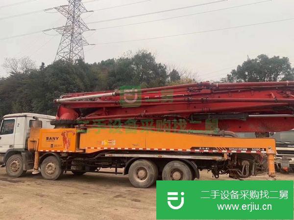 山西出售二手三一c8，52米泵車