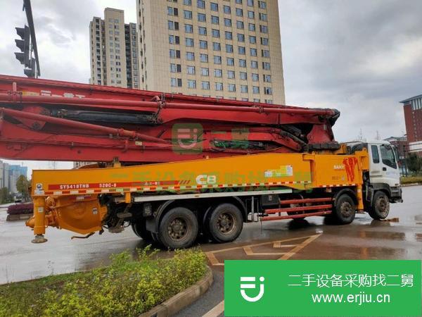 湖南出售二手三一52米泵車