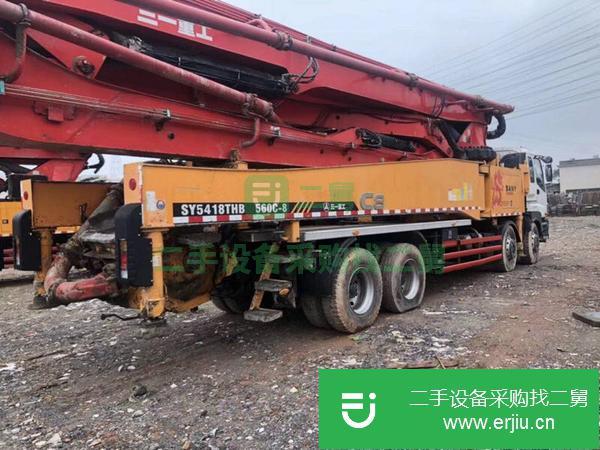 湖南出售二手五十鈴56米泵車