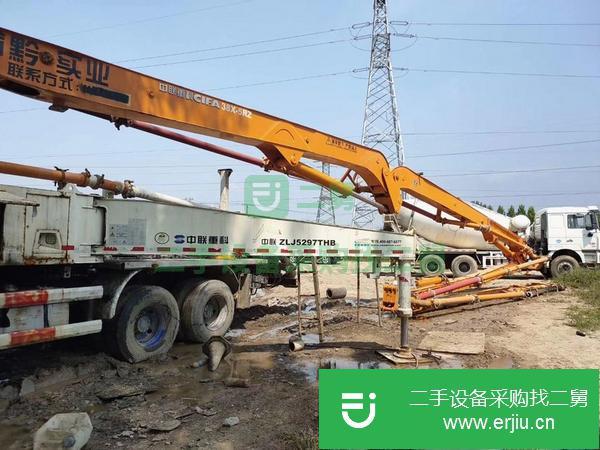 廣西出售二手中聯38米泵車
