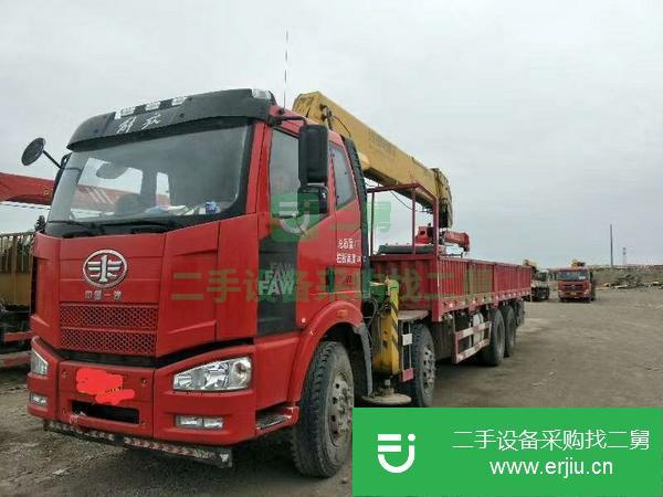 北京出售二手吊車，16噸 6節臂大臂長22米