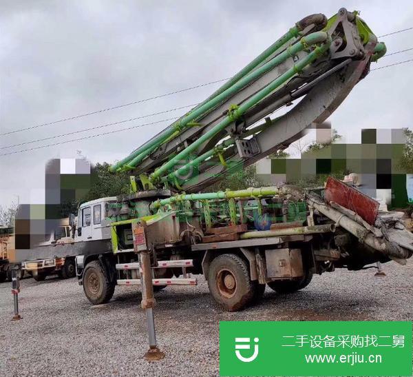 河南出售二手中聯37米泵車