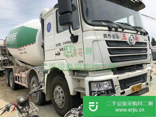 陜西出售二手德龍20方攪拌車