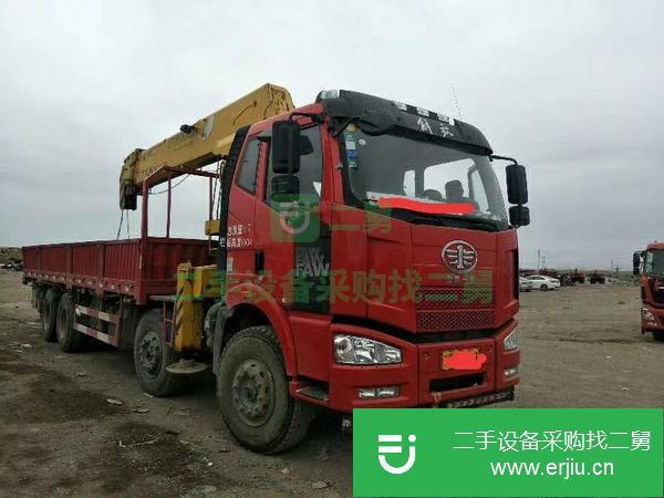 北京出售二手吊車，16噸 6節臂大臂長22米