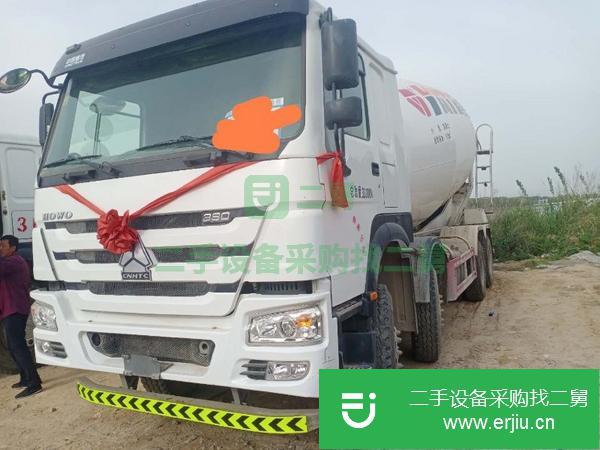 山東出售二手豪沃攪拌車