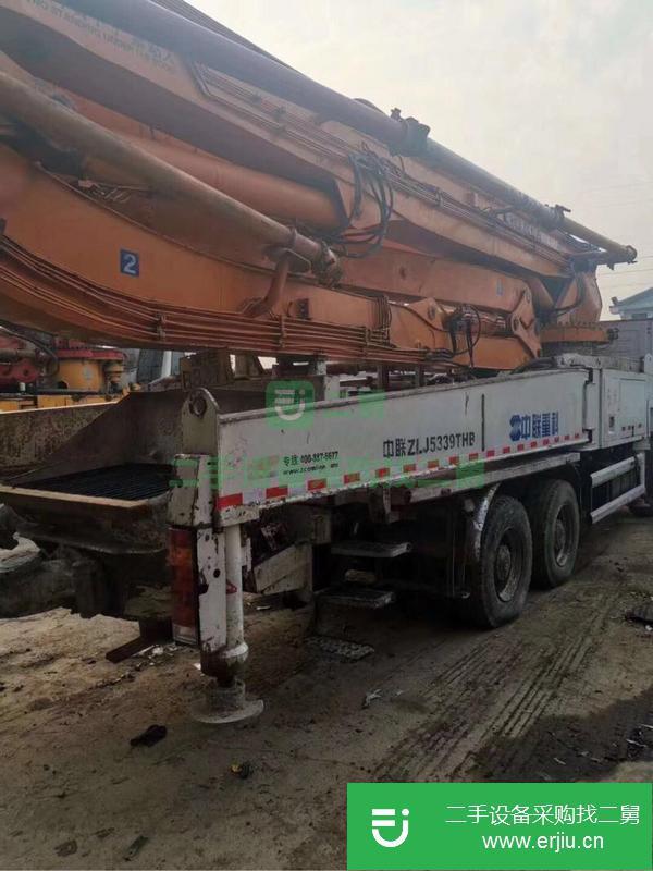 湖南出售二手中聯49米泵車