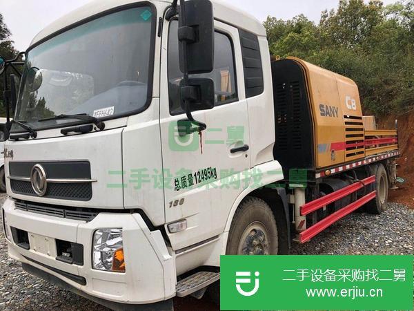 廣東出售二手三一車載泵，國五