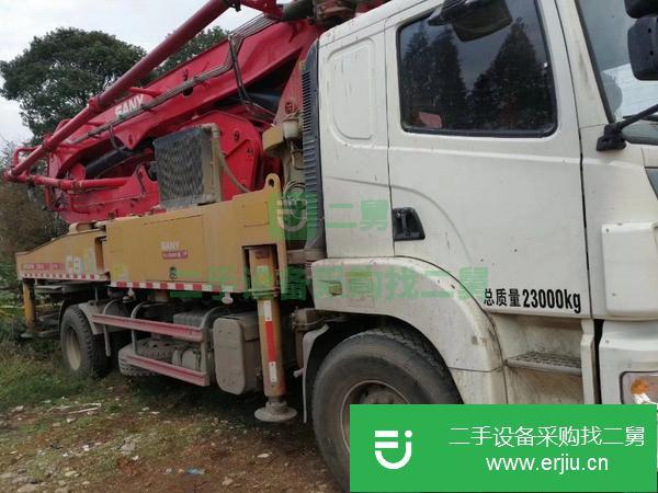 湖南出售二手國五37米泵車