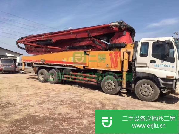 四川出售二手52米泵車