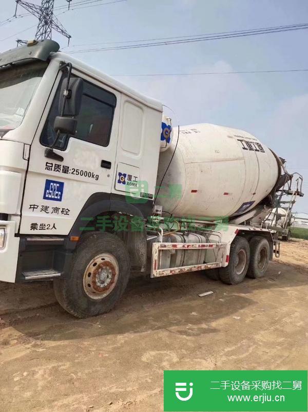 湖南出售二手大14方攪拌車