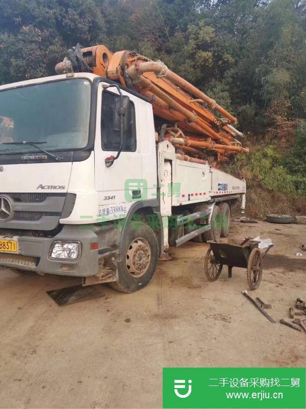 湖南出售二手中聯49米泵車