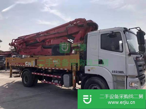青海出售二手三一37米泵車