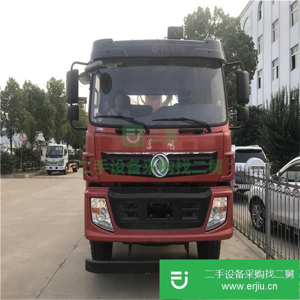 湖北出售二手12噸后八輪隨車吊