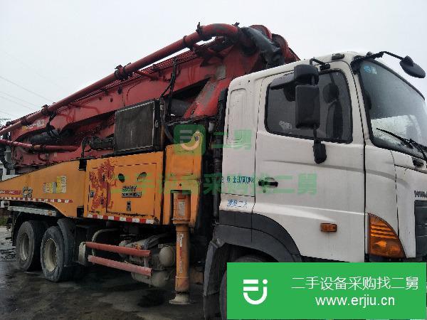 湖南出售二手三一49米泵車