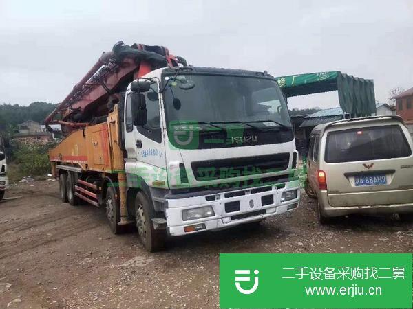 江蘇出售二手三一52米泵車