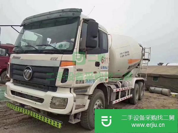 浙江出售二手歐曼大12方混凝土攪拌車