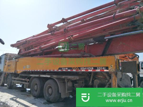 湖南出售二手三一52米泵車