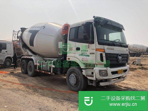 貴州出售二手大14方歐曼攪拌車 手續齊全 包過戶