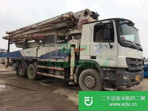 河北出售二手中聯47米泵車
