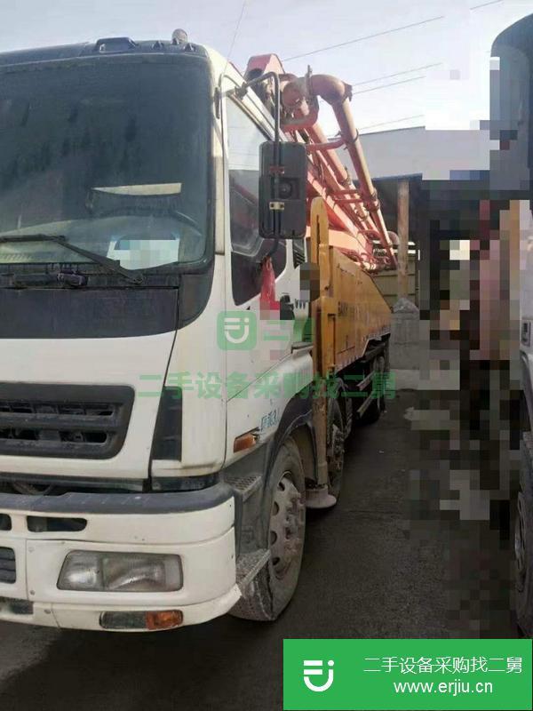 北京出售二手三一泵車， 五十鈴底盤50米