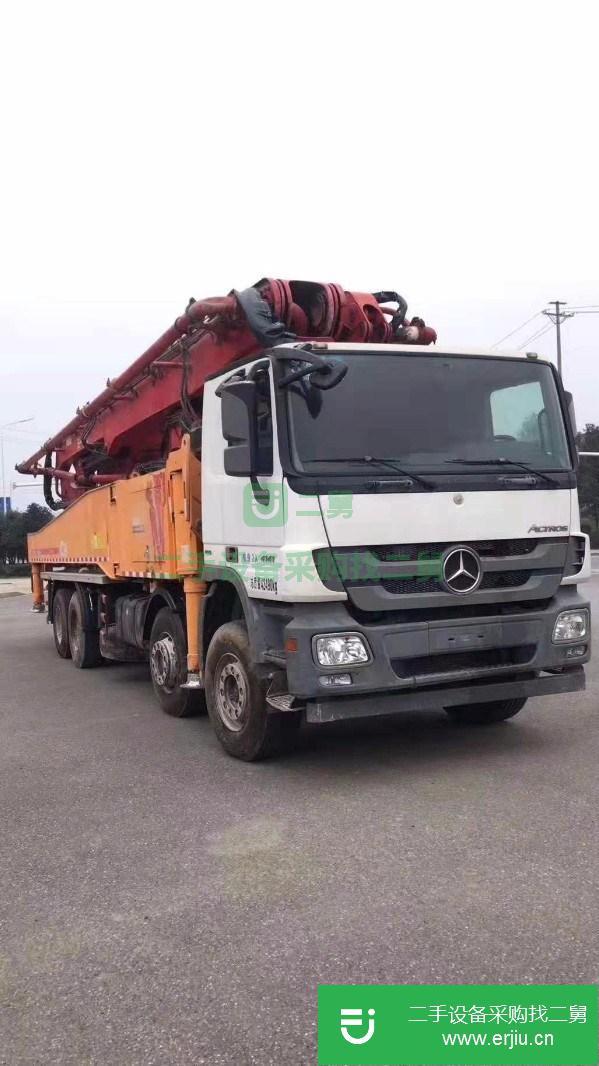 湖北出售二手三一56米泵車