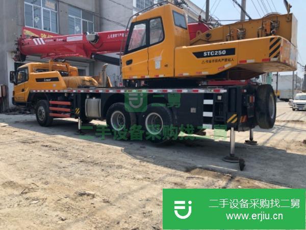 江蘇出售二手三一吊車，25噸4節(jié)臂
