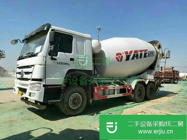 江蘇出售二手國五豪沃大14方攪拌車