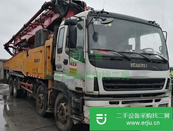 廣東出售二手52米泵車，車況杠杠的