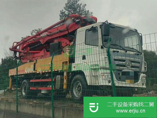 湖南出售二手國五單橋37米三一泵車