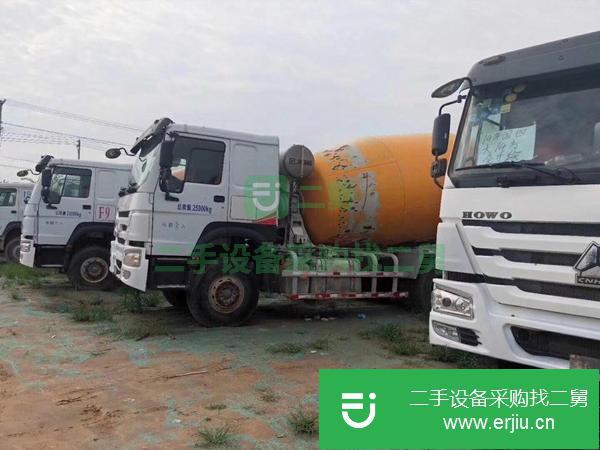 浙江出售二手豪沃12方混凝土攪拌車