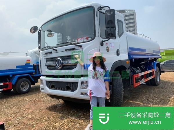 安徽出售二手12方東風180馬力灑水車