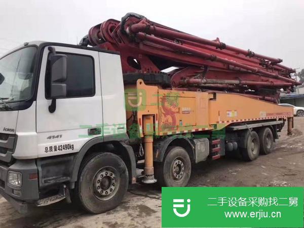 浙江出售二手三一重工56米泵車國四