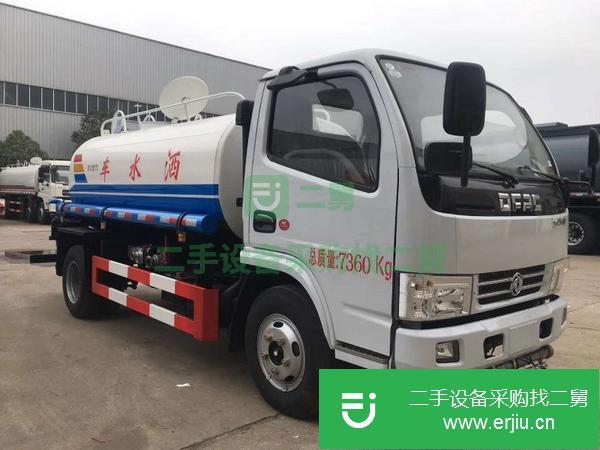 湖北出售二手5噸灑水車