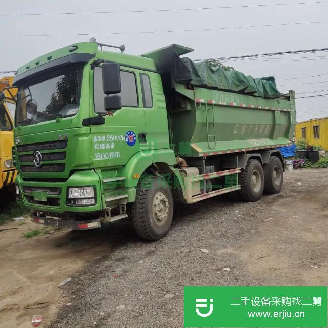 山東出售二手陜汽重卡后八輪自卸車