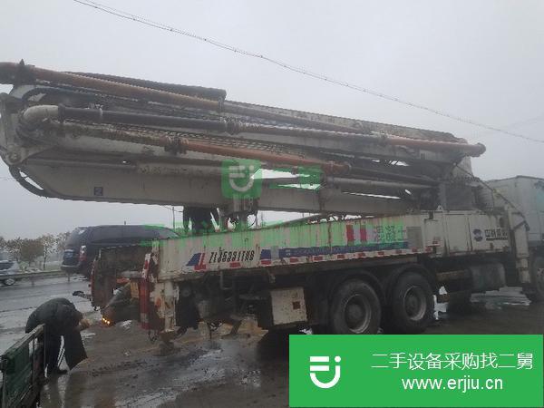 山東出售二手中聯(lián)泵車47米泵車
