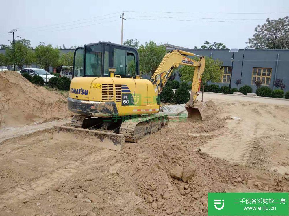 陜西出售二手小松PC56-7挖掘機(jī)