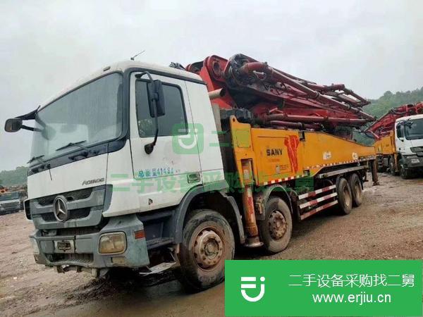 河北出售二手C8三一52米泵車