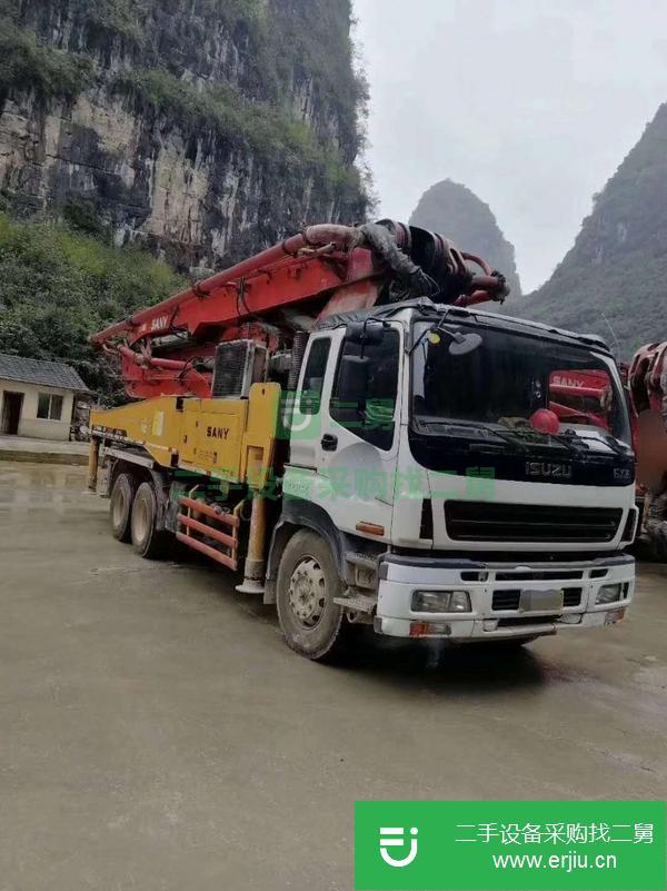 福建出售二手三一46米泵車