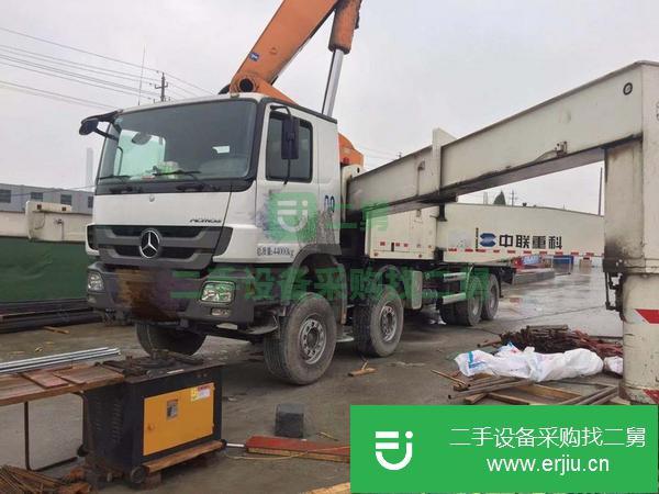 黑龍江出售13年56米中聯奔馳泵車