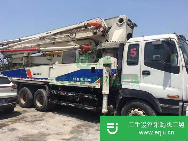 湖南出售二手五十鈴47米泵車