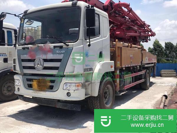 廣東出售二手三一重工37米泵車