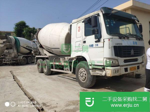 江蘇出售二手大十二方豪沃攪拌車