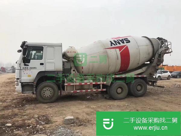 福建出售二手豪沃大12方混凝土攪拌車
