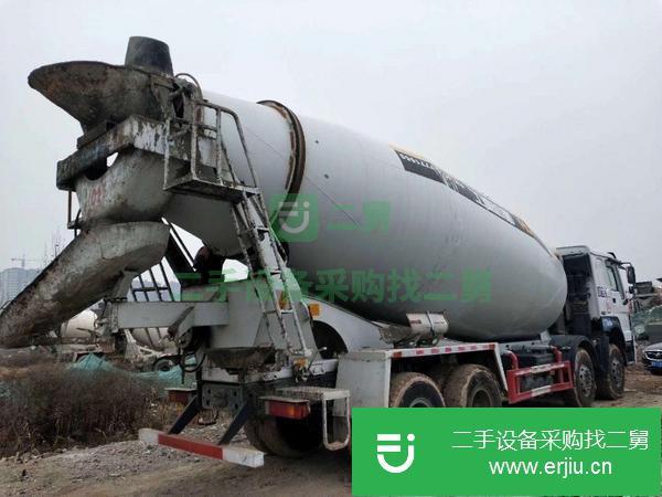 河北出售二手豪沃國(guó)五22方攪拌車(chē)