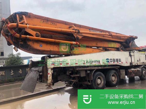 浙江出售二手中聯(lián)52米泵車(chē)