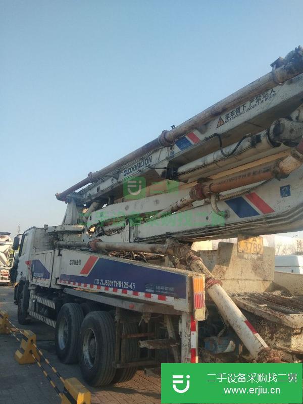 天津出售二手奔馳40米泵車