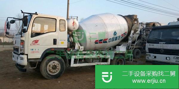 山東出售二手豪沃7方單橋攪拌車